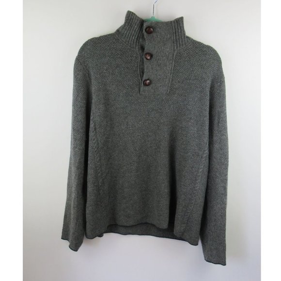 Zachary Prell Other - Zachary Prell Men's Wool Cashmere Knit Sweater sz L